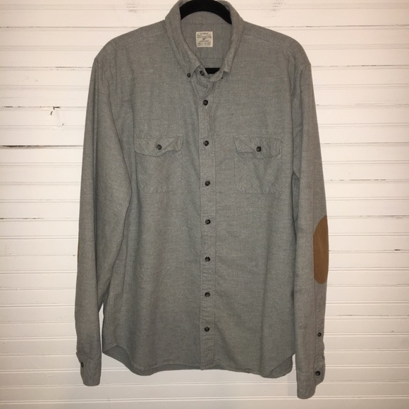 J. Crew Other - J. CREW XL-TALL GRAY BUTTON-DOWN WORKSHIRT.